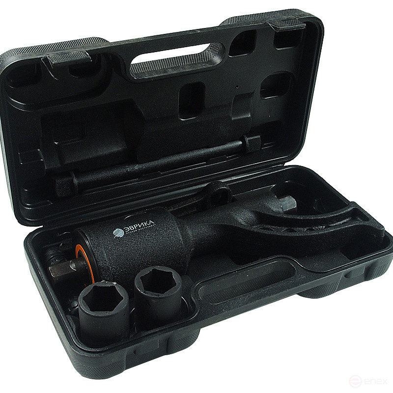 Гайковерт ER-83330 ручной с редуктором (Головки-32мм и 33мм, длина-300мм, передаточное число 1:78, 7500 Н/м) ЭВРИКА /1/3/