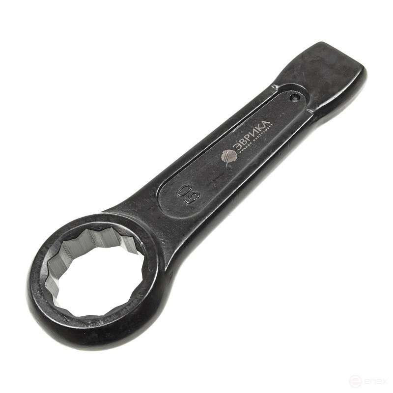 Ключ накидной 50мм ER-72050 ударный односторонний (L-255мм) ЭВРИКА /1/10