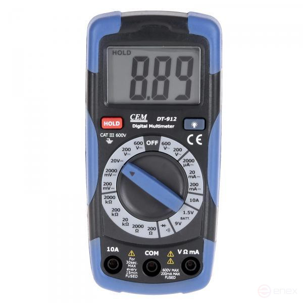 Мультиметр цифровой DT-912 CEM