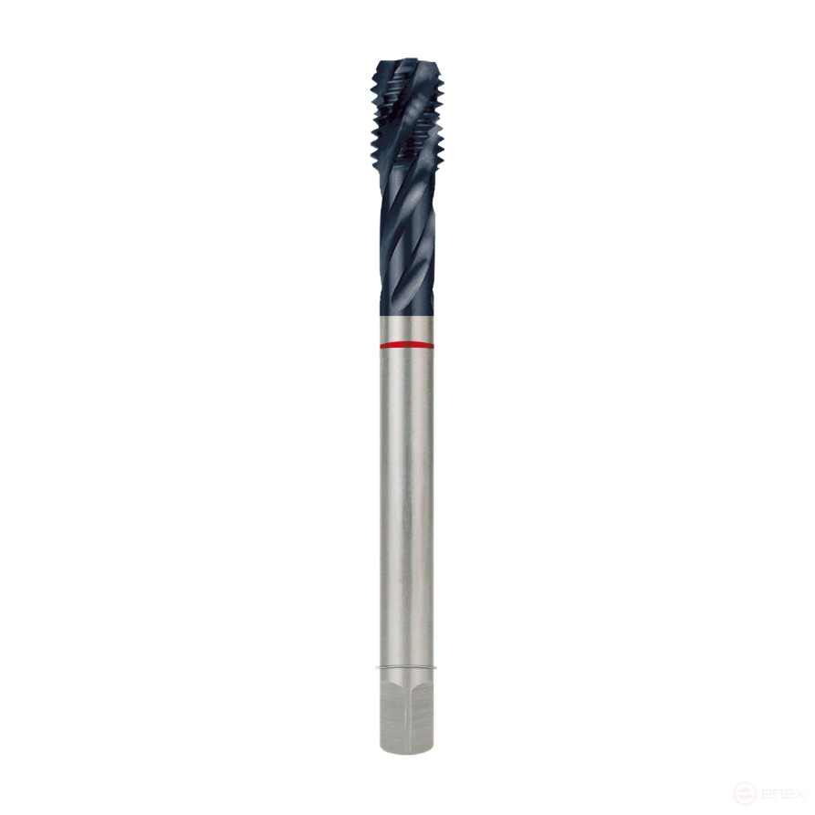 Метчик машинный HSSE-Co 5 шлифованный M 8x1,25 TiAlN для глухих отверстий, 233080EF