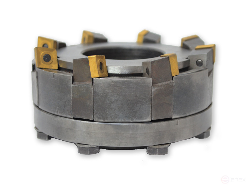 Фреза торцовая 100 с механическим креплением 4гр. пл. CN.. 120408 Z=8 dпос=32 AF190-R100.11.08.B32 «Русский Инструмент» (РИ)