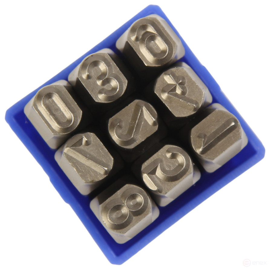 The digital stamps are 8mm (HRC 60+-2 deg. DIN 1451) JTC