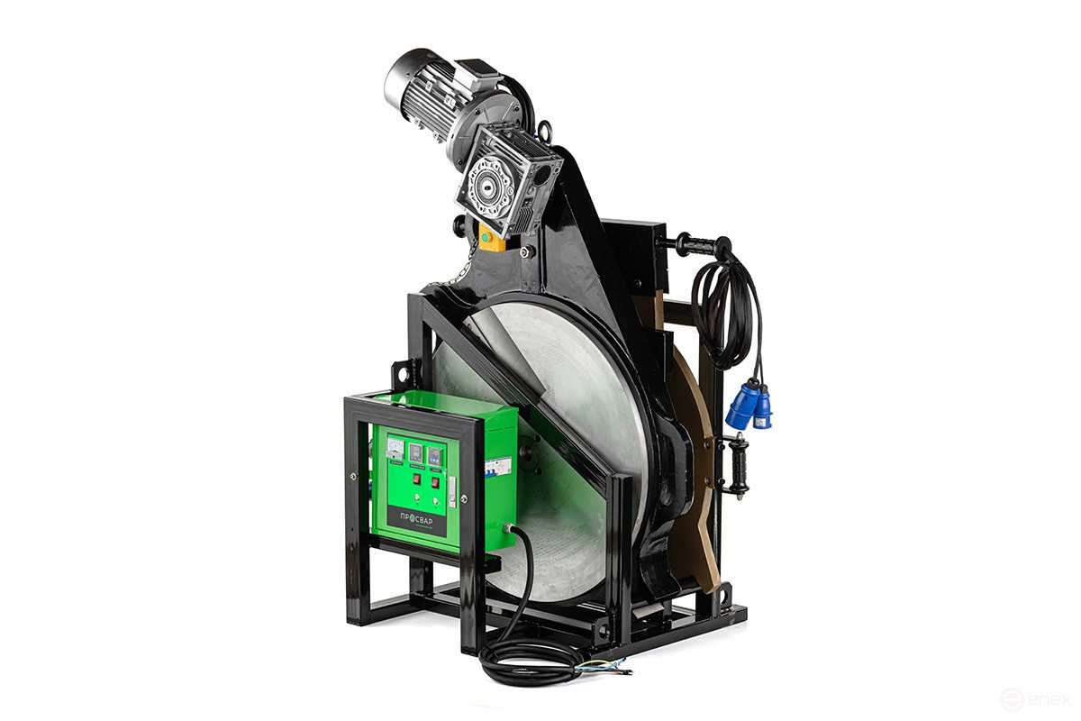 The device for butt welding of HDPE pipes PROSVAR With 1000