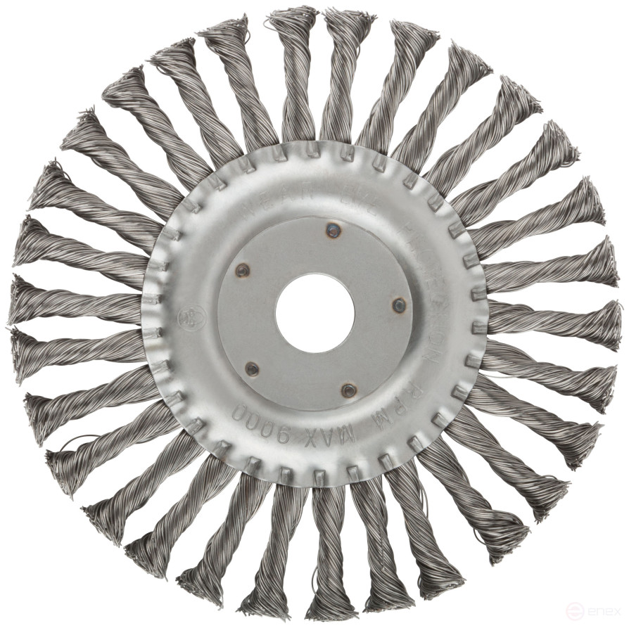 Corkscrew, "wheel" type, seat diameter 22.2 mm, 180 mm twisted steel wire