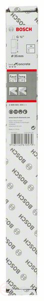 Алмазная сверлильная коронка для мокрого сверления G 1/2 Best for Concrete 35 мм, 300 мм, кольцо, 10 мм