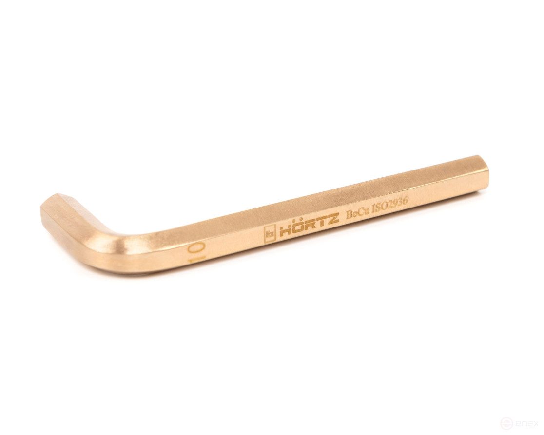 Hexagon wrench 10 intrinsically safe alloy BeCu 166-10, HORTZ