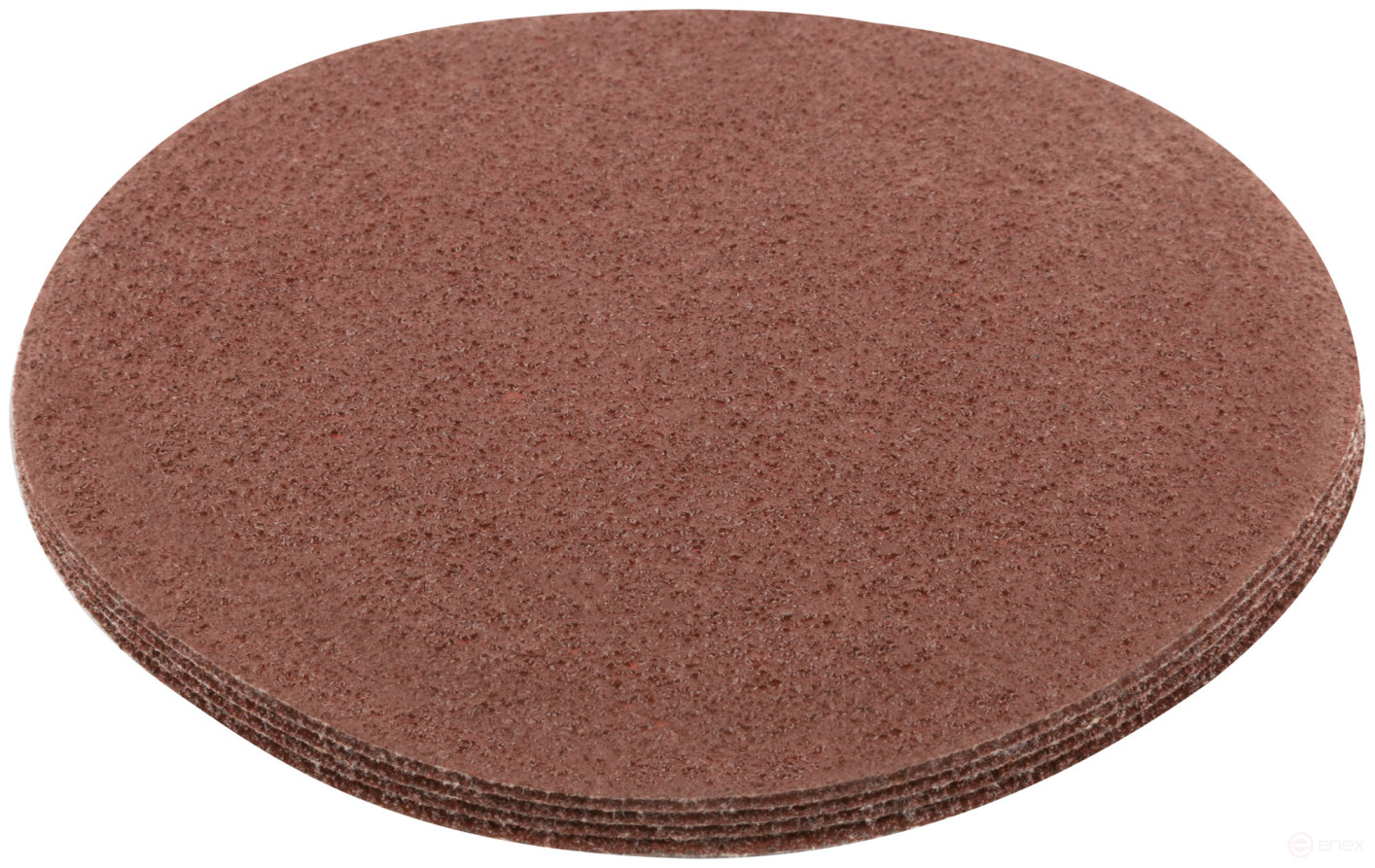 Круги абразивные шлифовальные на ворсовой основе под "липучку" (Р40, 125 мм, 5шт.), Cutop Profi