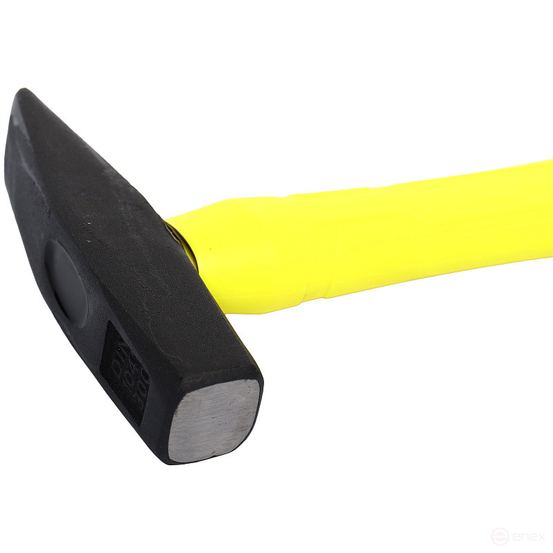 Молоток ER-20300: 300 гр., с фибергласовой рукояткой ЭВРИКА /1/36 NEW