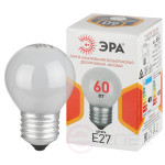 Incandescent lamp ERA P-60-E27-230-FR 60W 230V ball matte E27 color box