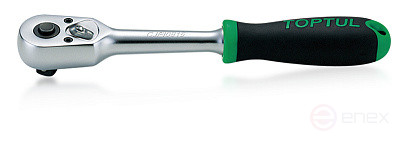 Трещотка 1/4" 45 зубьев 145 мм TOPTUL CJPI0815