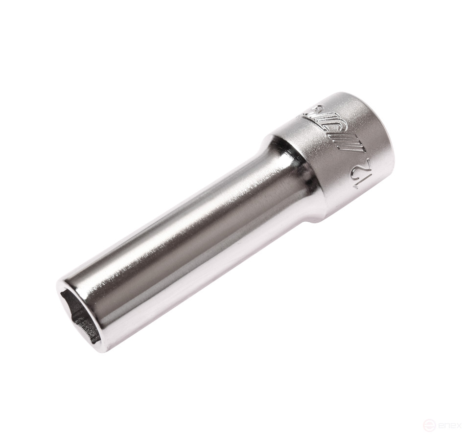 Головка торцевая глубокая 6-гранная 1/2" х 12мм, длина 76мм JTC /1/10/200