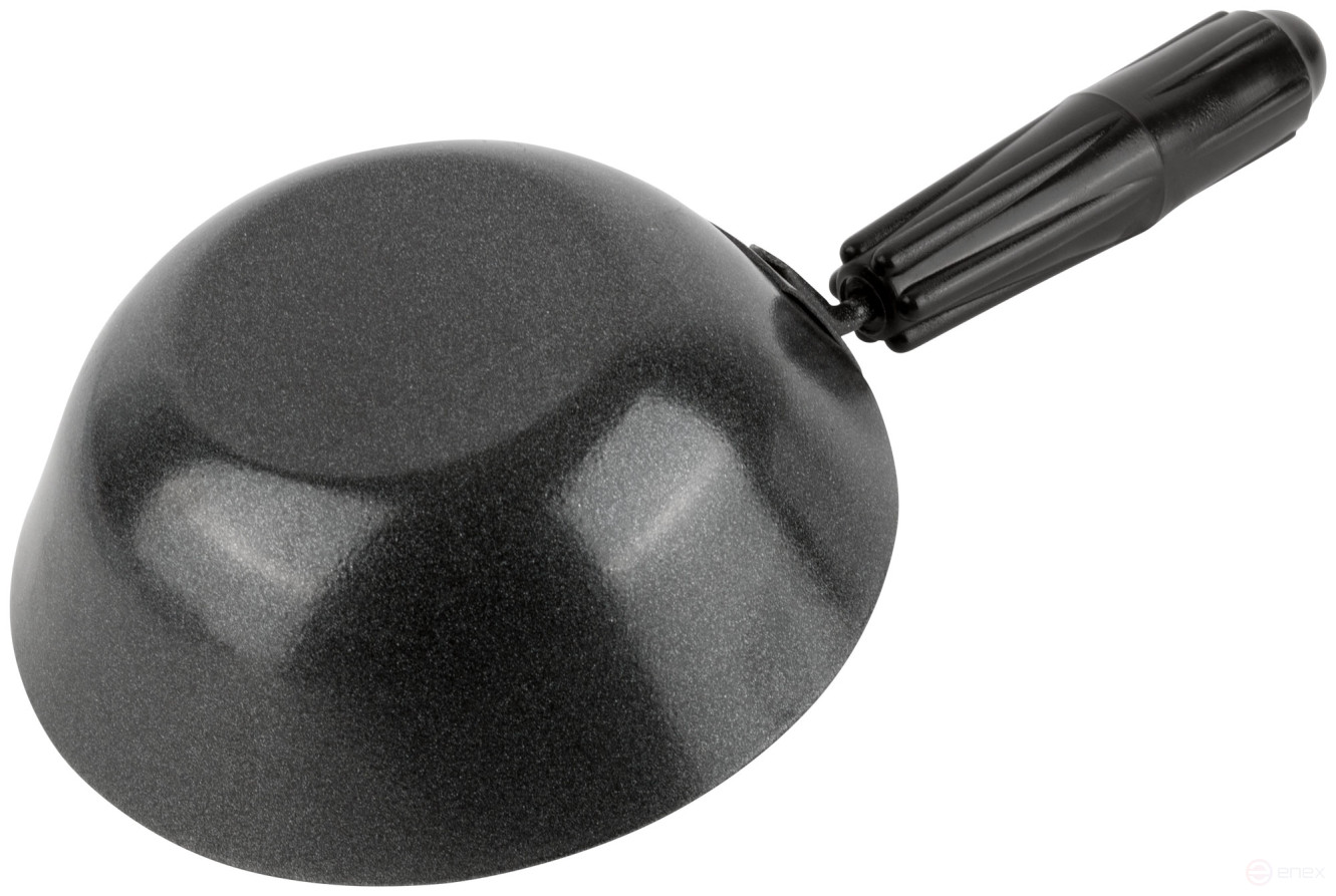 Construction bucket with pad, plastic handle, polymer coating 160 mm
