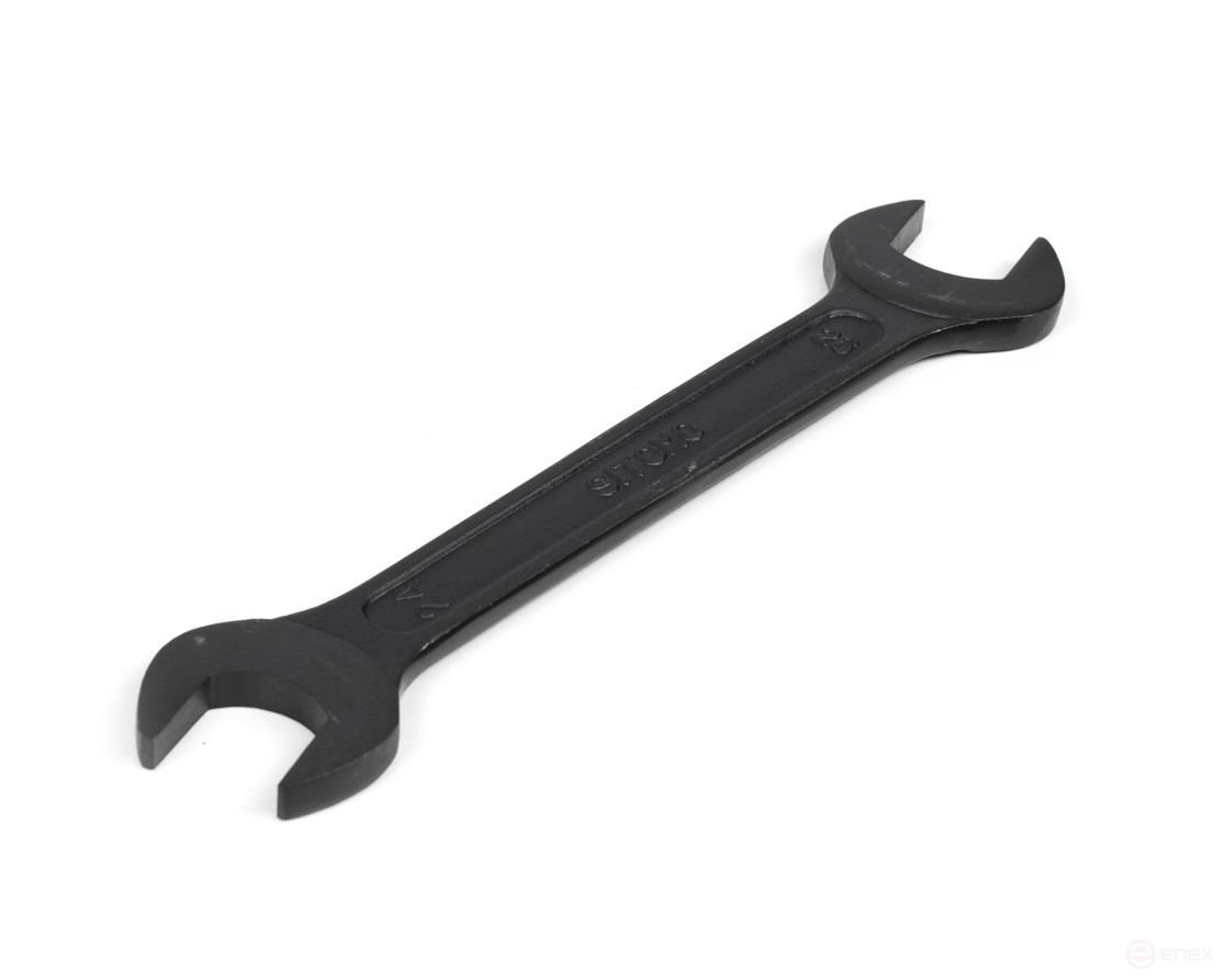 Ключ гаечный рожковый двусторонний 24х26 мм оксидирование SITOMO