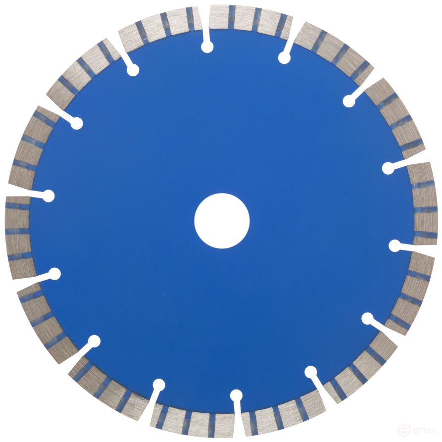 Диск отрезной алмазный турбо-сегментный, 180 x 2,5-2,6 x 10 x 22.2 мм