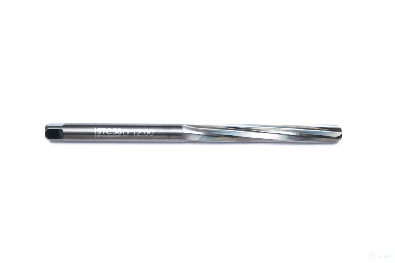 The tungsten carbide sweep is straight.f4.98x160 mm