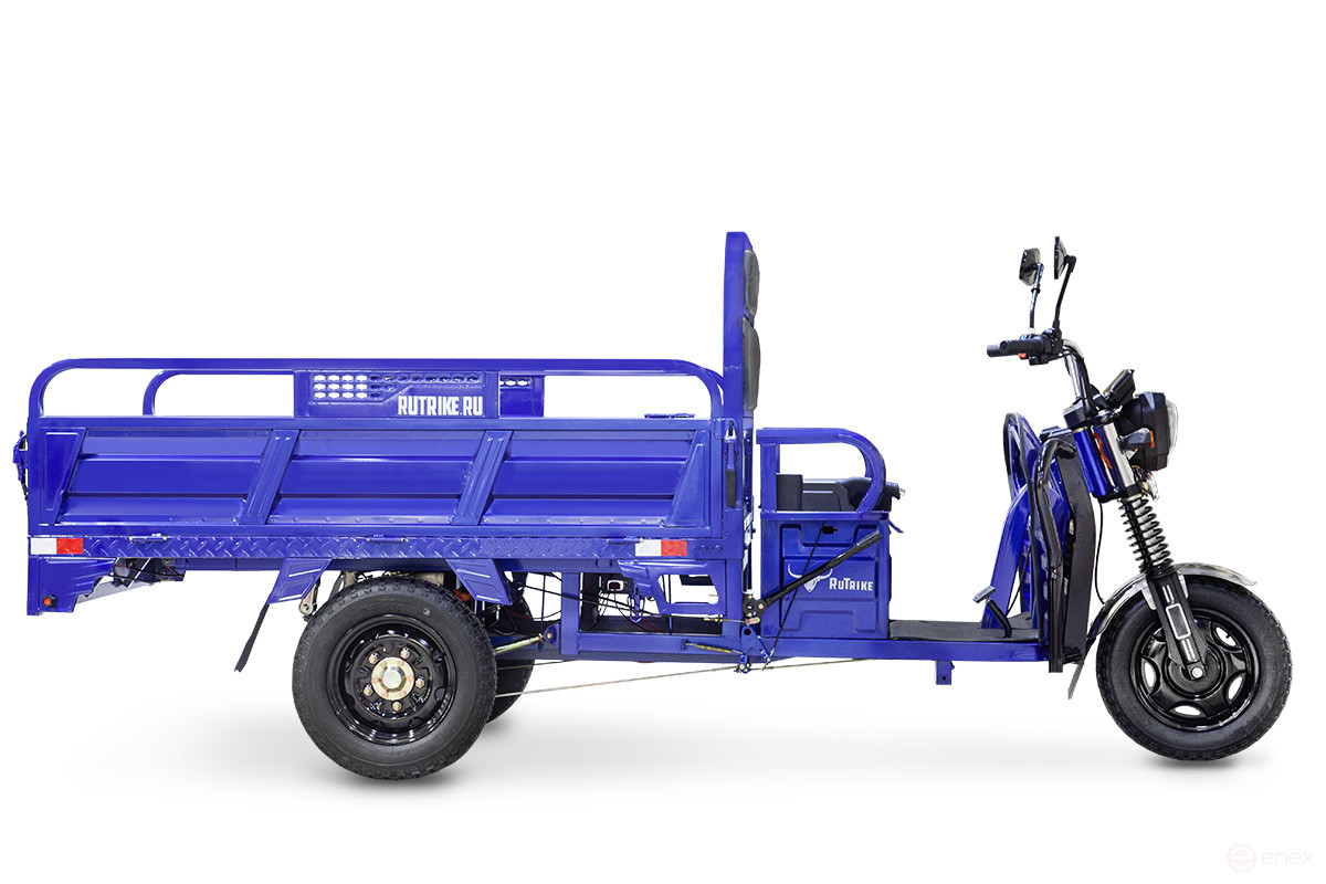 Грузовой электротрицикл Rutrike D4 1800 60V1200W, черный