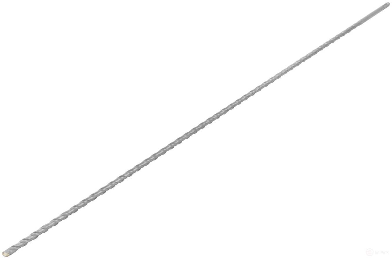 SDS PLUS concrete drill, Profi, W-shaped insert, double spiral, 12 x 1000 mm