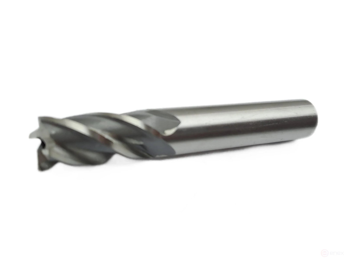 End mill with cylindrical shank f 12x26x83 mm z=4 P6M5K5 TORNERI T020861