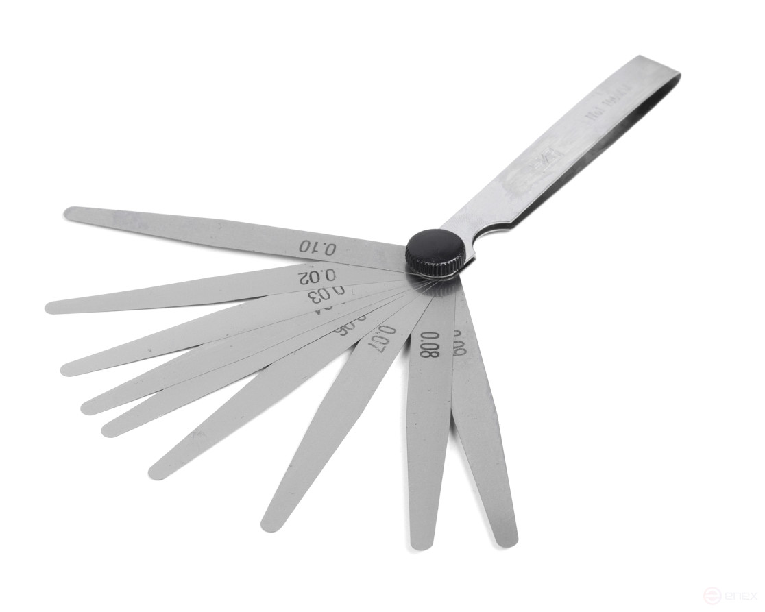 Набор щупов N1 0,02 - 0,1 L=100 с калибр. ЧИЗ