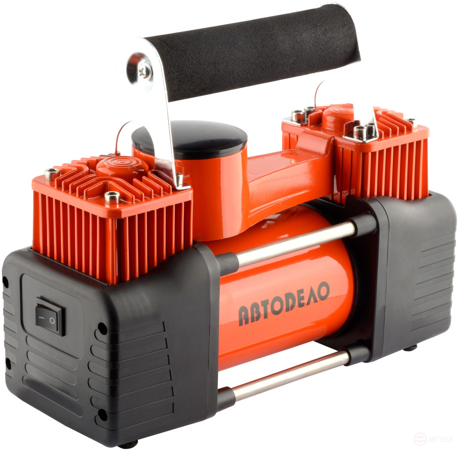 12V two-piston autocompressor (10.5 ATM 65L/MIN) Avtodor 44437