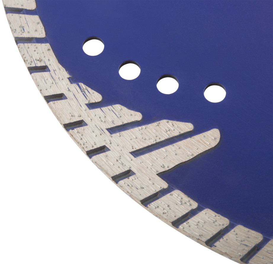 Диск отрезной алмазный, сегментный с защитными секторами Cutop Profi, 230 x 3,0 x 8,3 x 22,2 мм