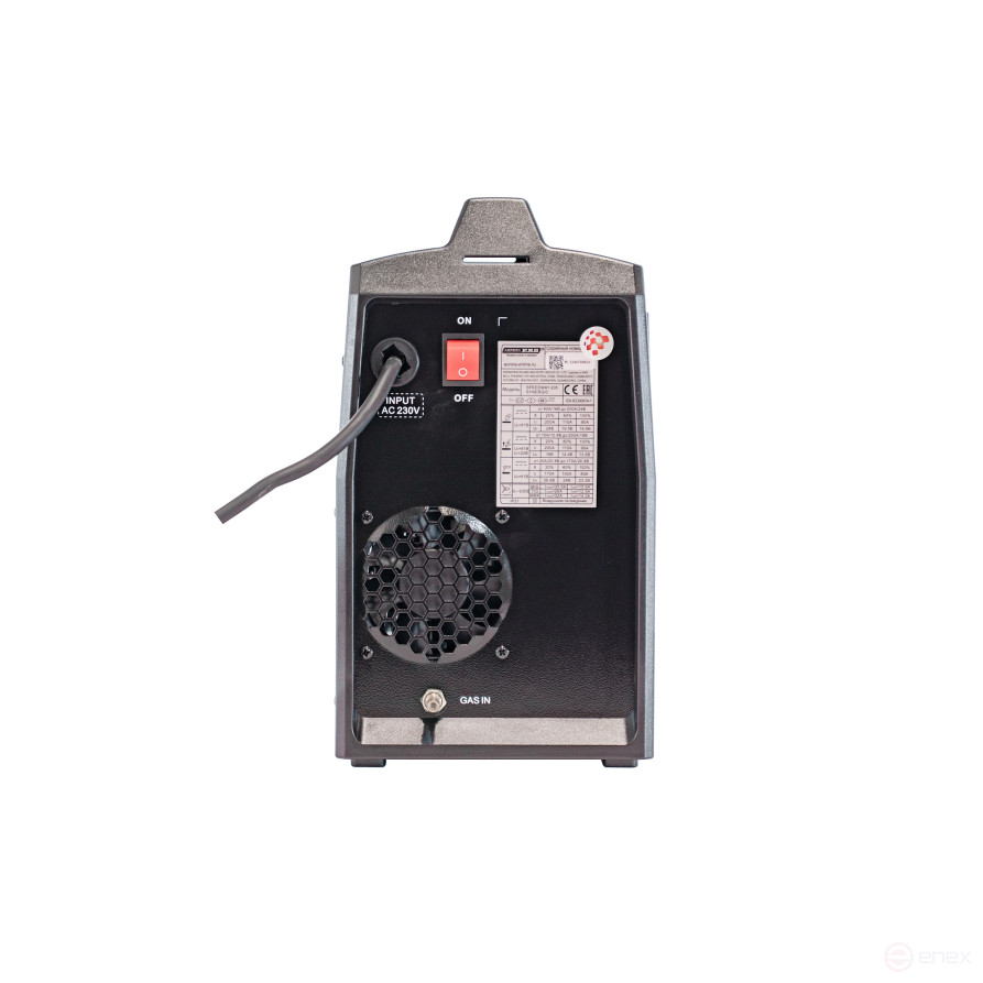Synergistic inverter welding semi-automatic AuroraPRO SPEEDWAY 205 SYNERGIC (MIG/MAG+MMA+TIG lift)