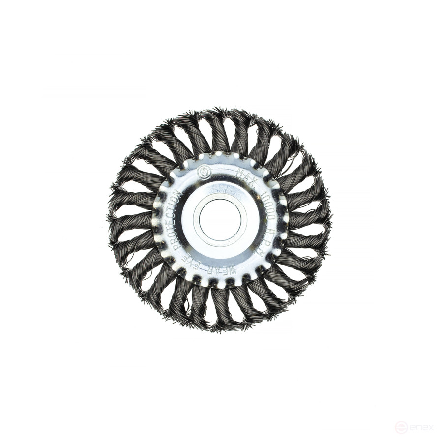 Кордщетка для УШМ, радиальная витая, 125 х 22мм, ЧЕГЛОК (60)