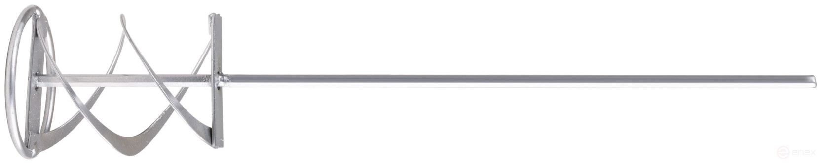 Mixer for paint and building mixes, hexagonal shank 80x400 mm