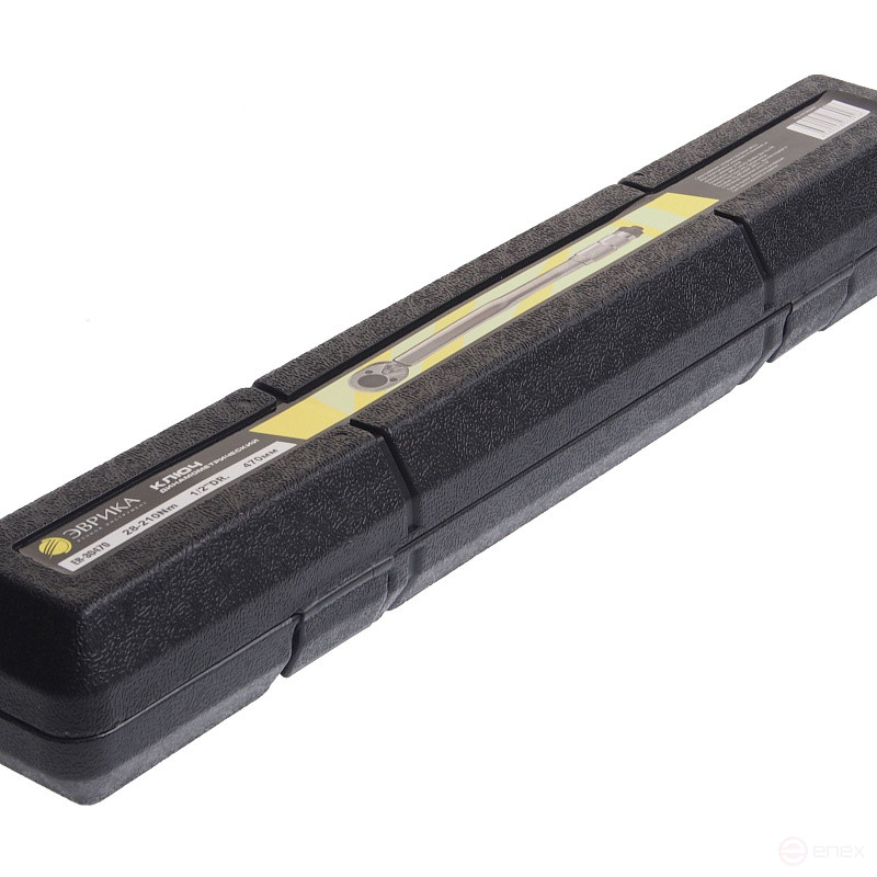 Ключ динамометрический ER-30470 : 1/2"DR (28-210Nm) 470мм ЭВРИКА /1/10