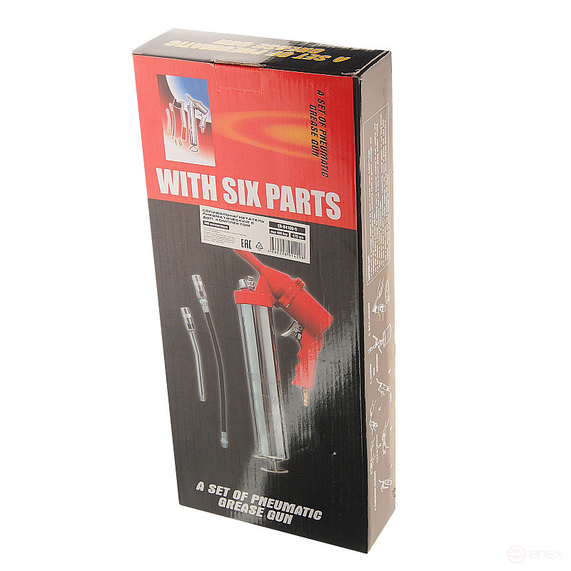 ER-84106-5 pneumatic turbocharger 500 ml/470ml cartridge (max 400 bar) with optional EUREKA manual injection kit