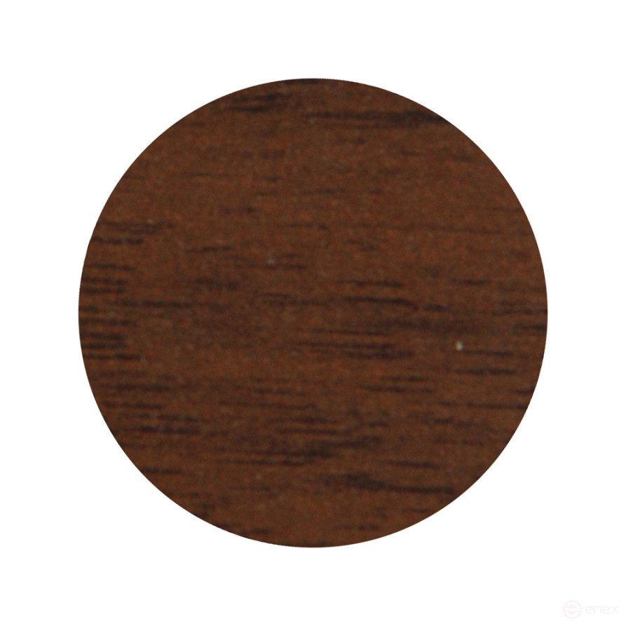 Заглушка самоприлипающая к конфирматам орех средний (14349) AKS (лист-25шт.)