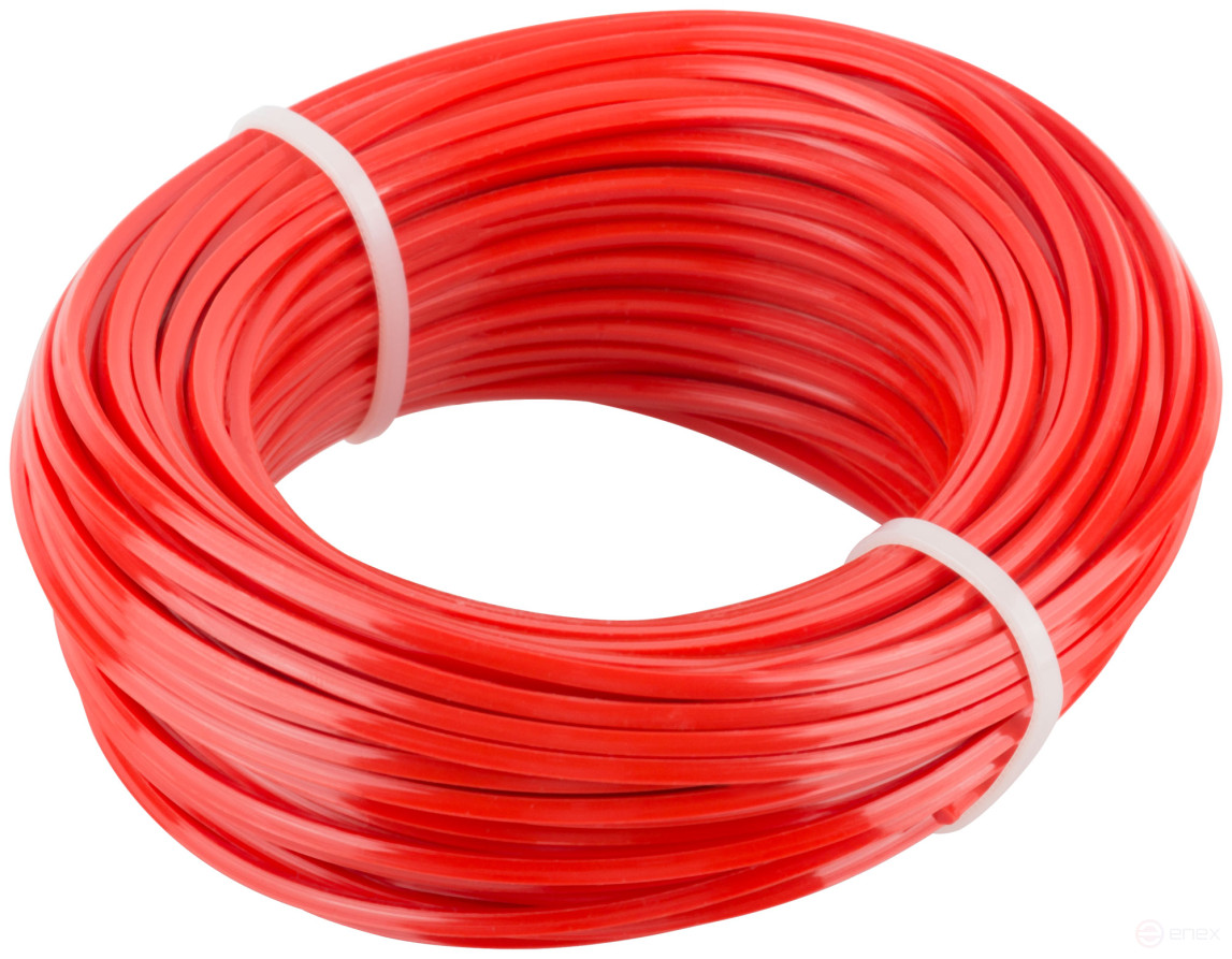 Fishing line for garden trimmers "Square" 2,4 mm x 15 m