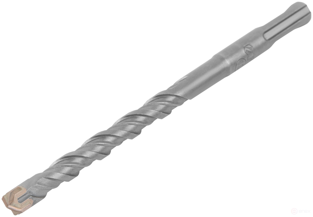 Бур по бетону SDS-PLUS, Профи, крестообразная вставка, двойная спираль, 10 х 160 мм