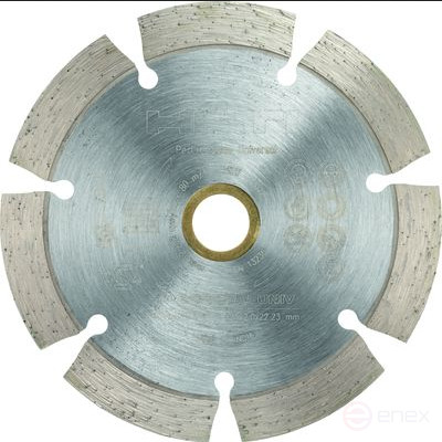 Diamond cutting disc P-S 125/22.2 universal 10 pcs. set