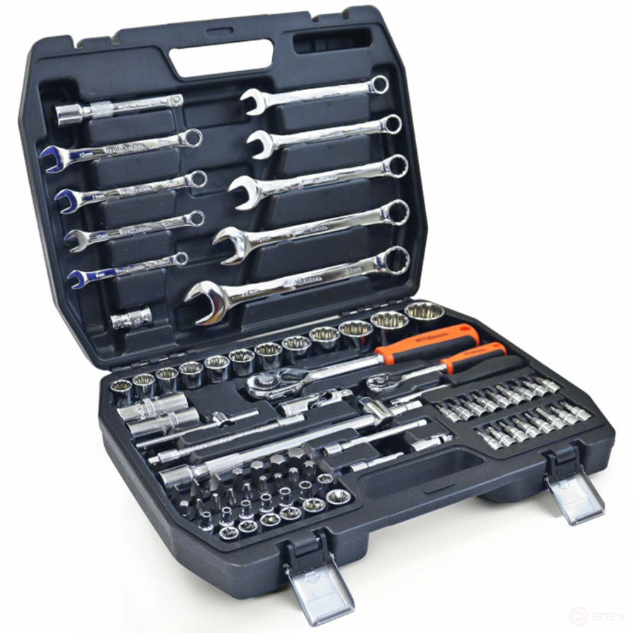 MegArsenal 82-piece Hand Tool Set with 12-sided Heads
