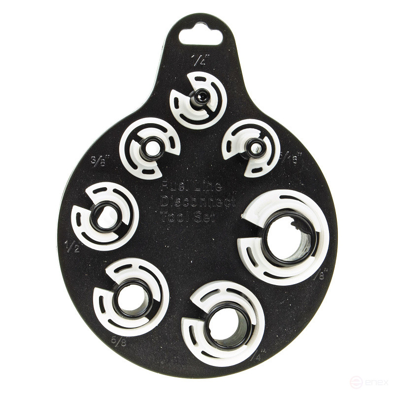 A set of devices ER-86708 for disconnecting quick-release connections of fuel systems and air conditioning systems 7pr., in a blister EUREKA /1/100