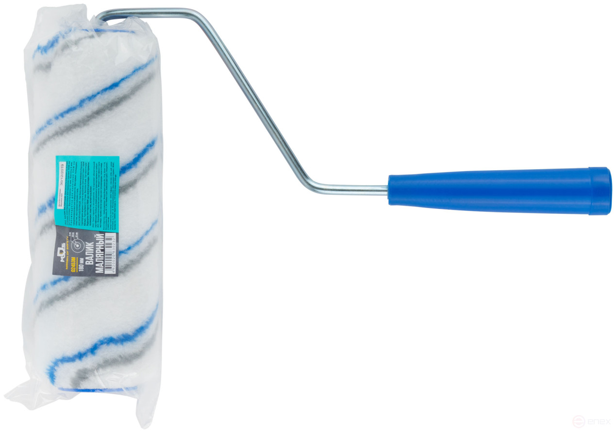 Polyacrylic roller, dia. 38/62 mm, pile 12 mm, 180 mm