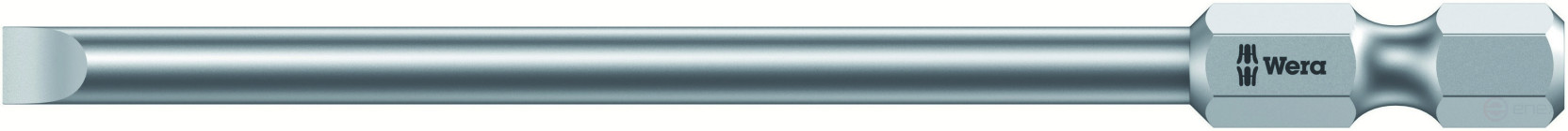 800/4 Z SL бита шлицевая, вязкая твёрдость, хвостовик 1/4" E 6.3, 1.2 x 6.5 x 70 мм