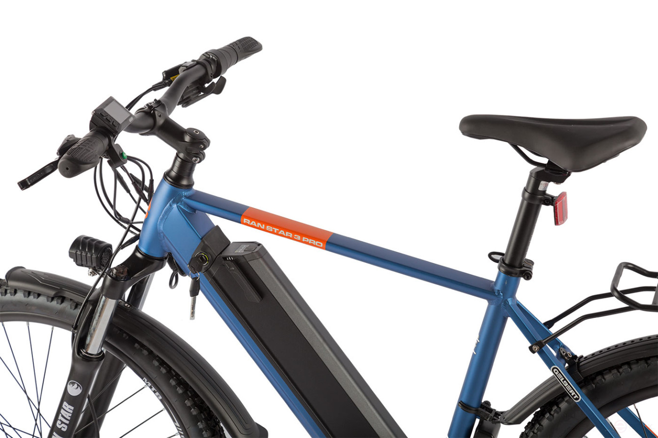 Gelbert Ran Star 3 PRO electric bike, blue