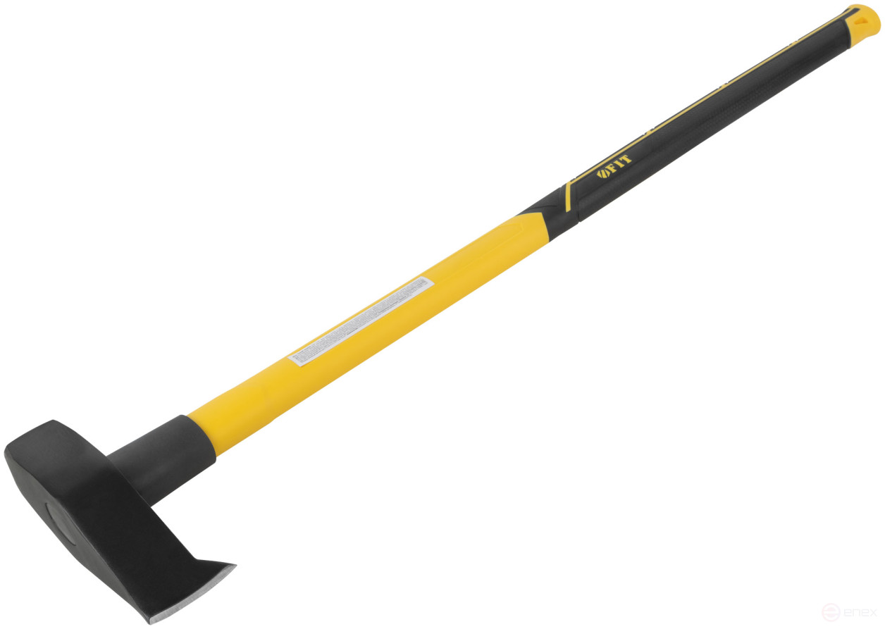 Forged cleaver, fibreglass long handle 900 mm, 2700 gr.