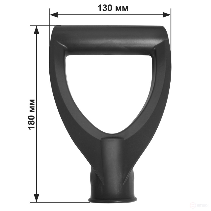 Ручка для черенка V-образная d 38 мм (цветная)