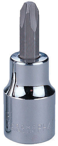 S51H404 Насадка торцевая 1/2"DR с вставкой-битой, РН4, 55 мм