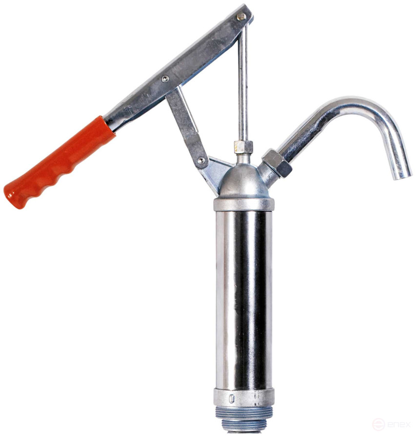 Насос для перекачки масла из бочки (рычажный; стальной корпус) АвтоDело (42031)