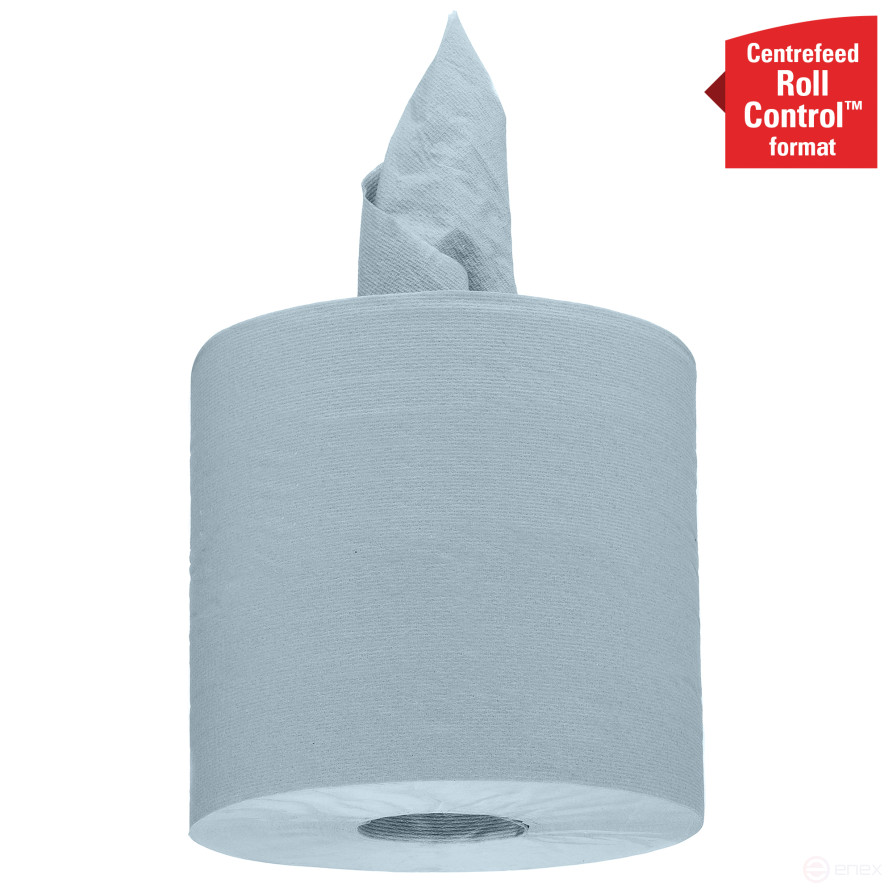 WypAll® L10 EXTRA Cleaning Material - Controlled Feed Roll / Blue (6 Rolls x 525 sheets)