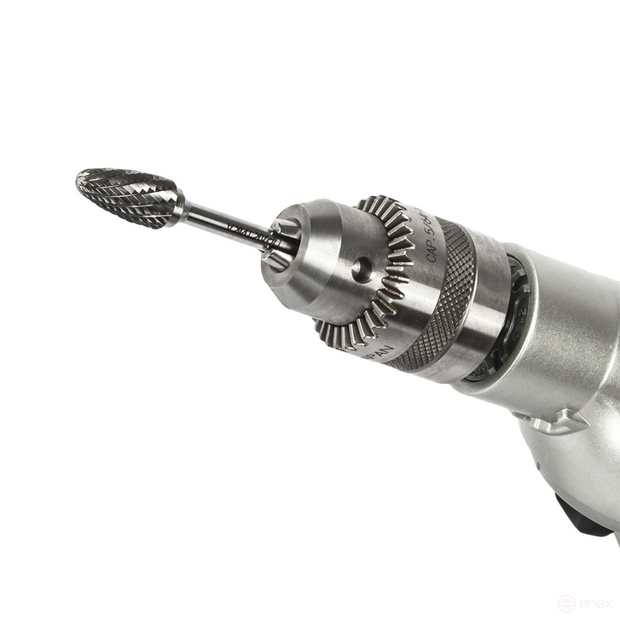 Борфреза твердосплавная ПРАКТИКА тип F параболическая,16 х 25 мм, хвостовик 6 мм (243-974)