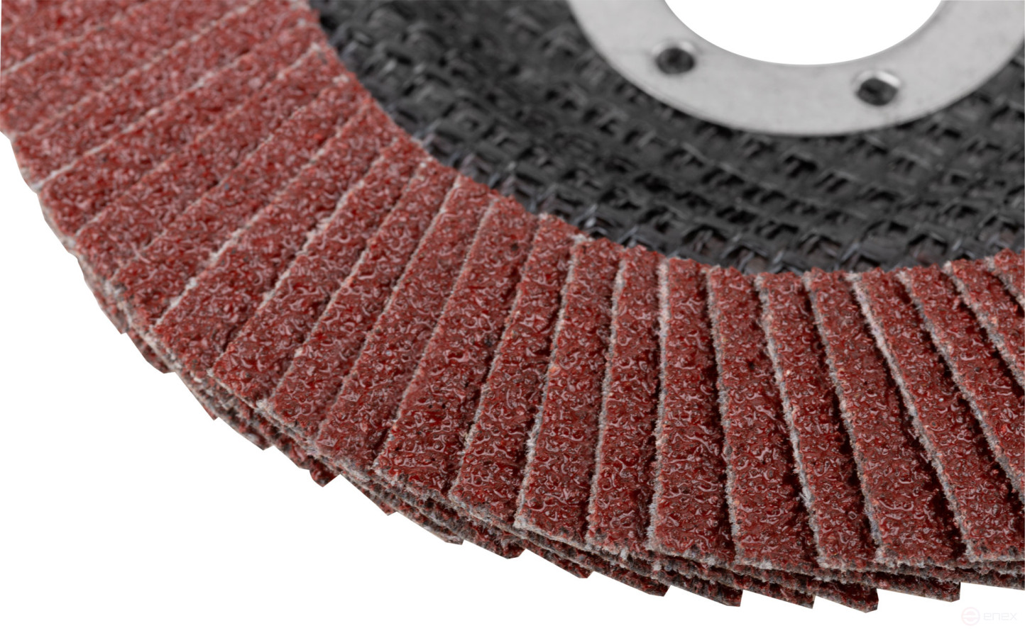 Flat petal end circle 125 mm, P 60