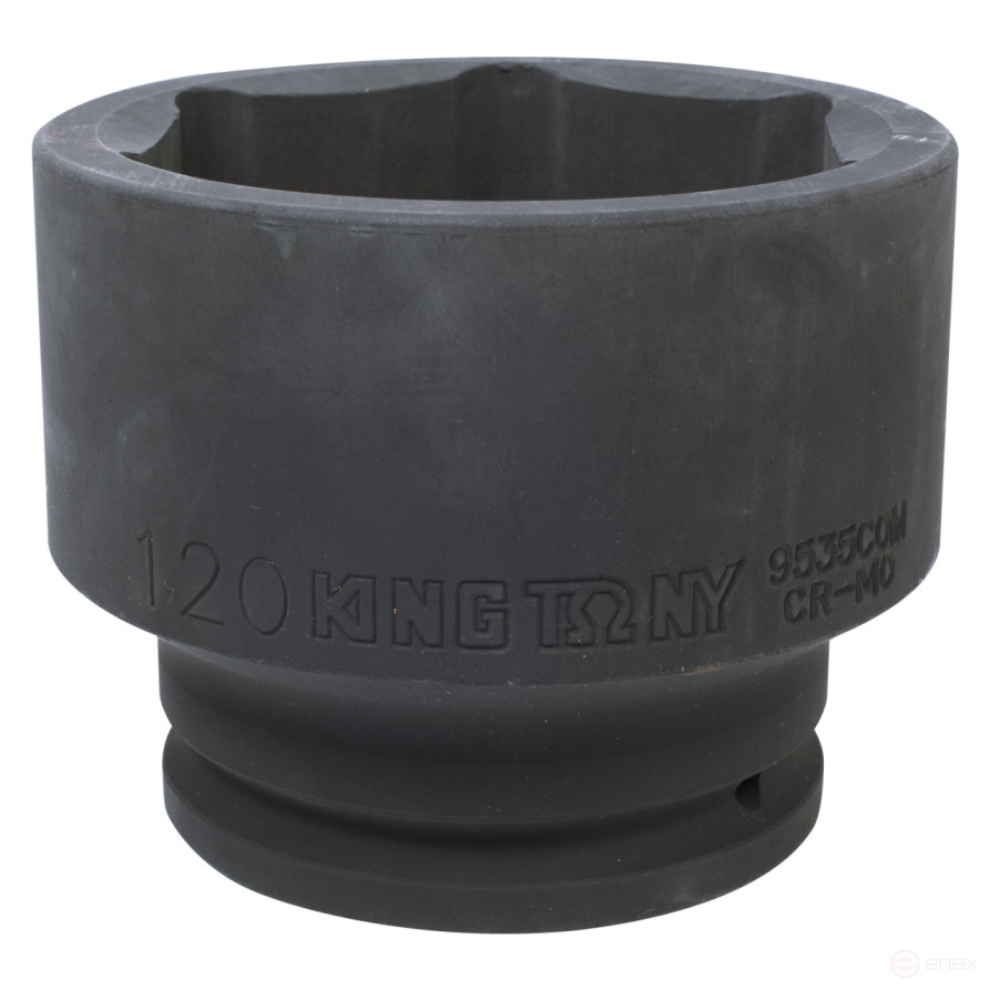 Головка торцевая ударная шестигранная 1&1/2", 120 мм KING TONY 9535C0M