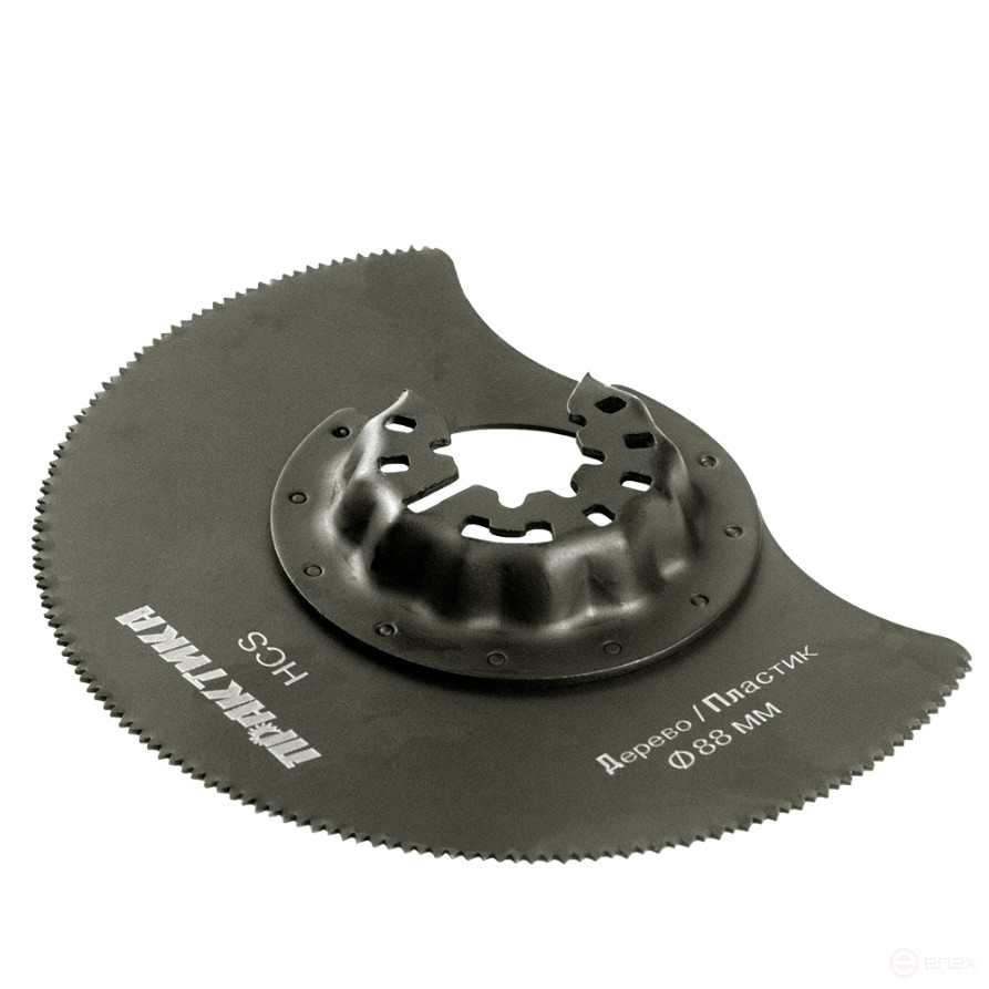 MFI PRACTICE semi-circular cutting nozzle, HCS, wood, 88 mm, fine tooth (240-119)