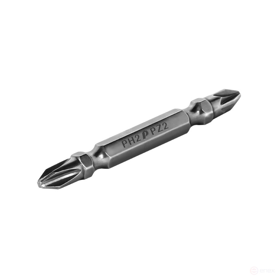 Screwdriver bit PRACTICE "Profi" double-sided PH-2 / PZ-2 x 65mm (2 pcs) , blister (035-776)