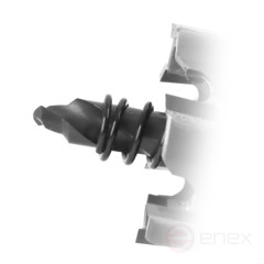 TST crown MESSER 30X5 with centering drill and pushing spring